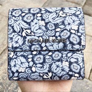 Michael Kors Trifold Floral Wallet